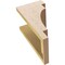 Ekena Millwork 7"W x 7"D x 14"H Wide Mediterranean Rough Cedar Woodgrain TimberThane Corbel, Primed Tan CORUR07X07X14MEDRCPR - alternate 3